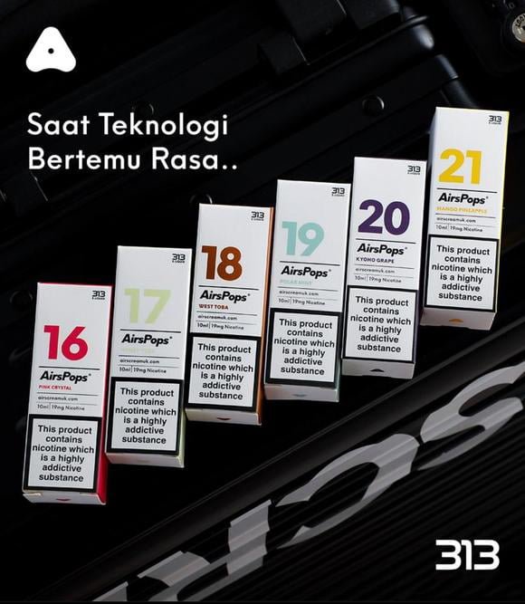 英國 高端正品 AirsCream 313 數字系列 30ML