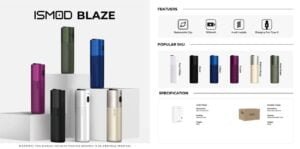 ISMOD BLAZE4.0加熱主機1500mAh 適用IQOS ILUMA/Terea 免清潔