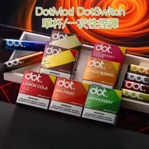 DotMod DotSwitch 單杆/一次性煙彈 單杆便攜 口味豐富 口感滑順