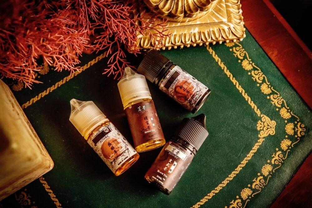 日本進口 茗茶系列小煙油 30ML 細膩口感 茶香四溢 持久回味