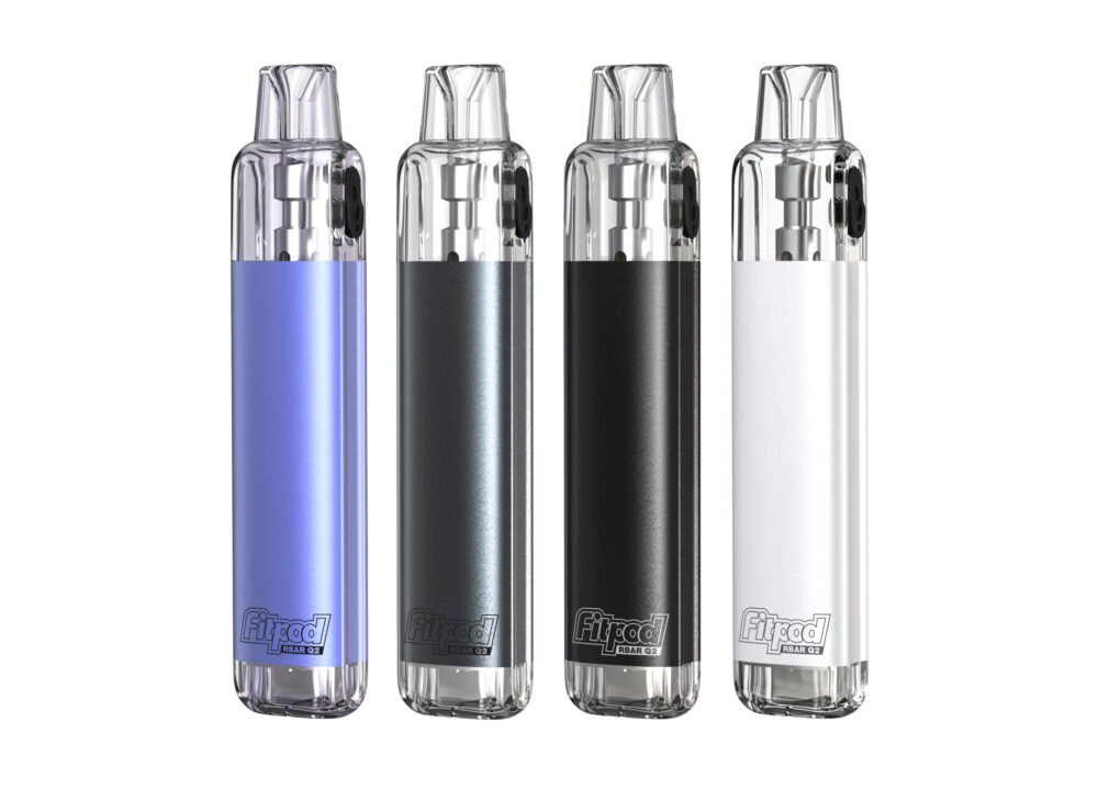 Fitpod RBAR Q2 可重複注油一次性|拋棄式小煙 Type-C充電便攜式