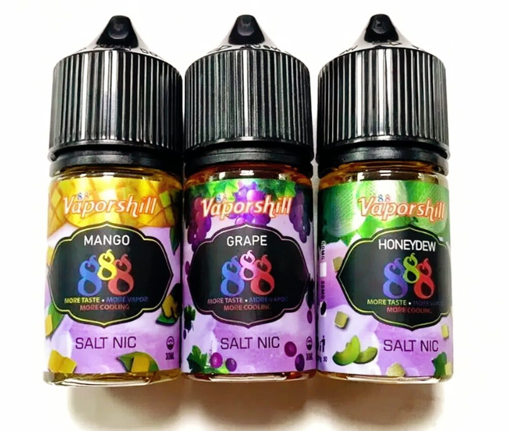 Vaporshill 888系列 馬來西亞V版煙油30ml正品芒果冰沙/葡萄/哈密瓜