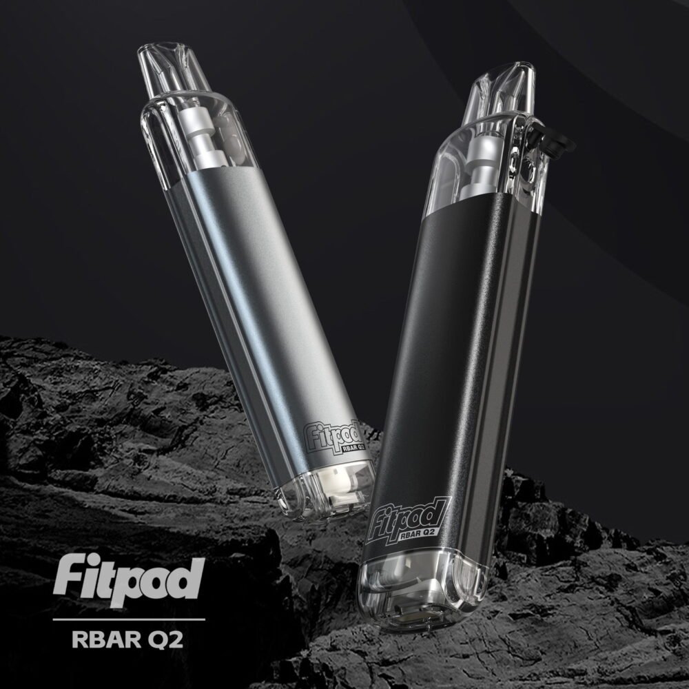 Fitpod RBAR Q2 可重複注油一次性|拋棄式小煙 Type-C充電便攜式