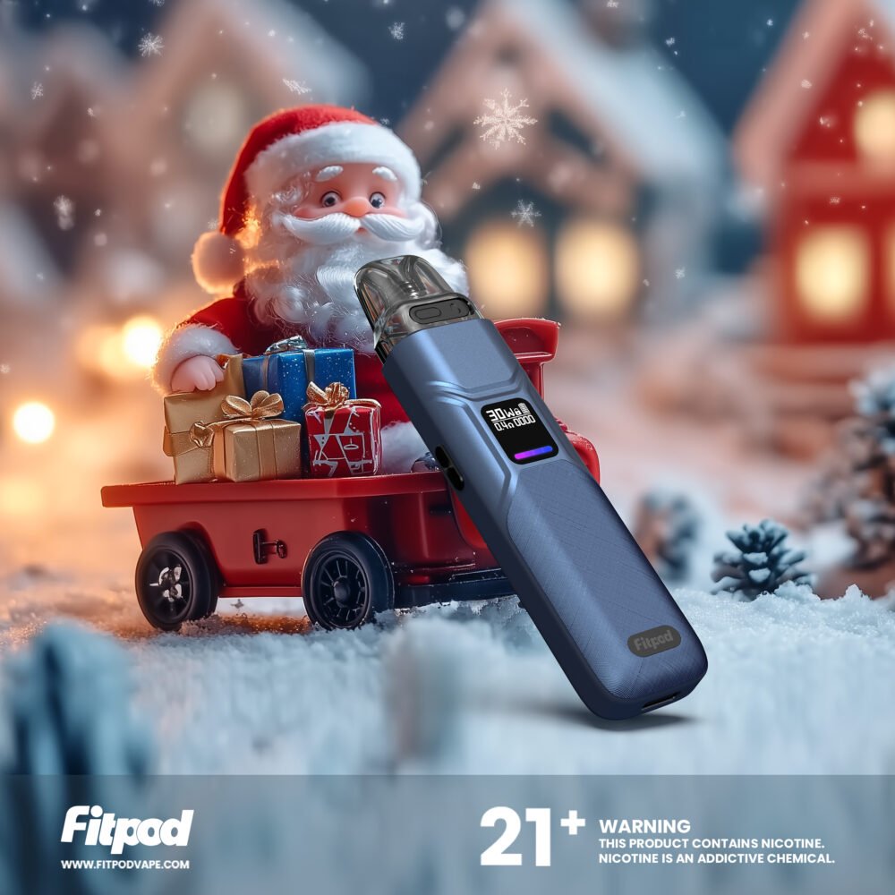 【小煙主機】FITPOD O-SHADOW SE套組｜自由調氣+LED顯示｜適用OXVA Xlim主機