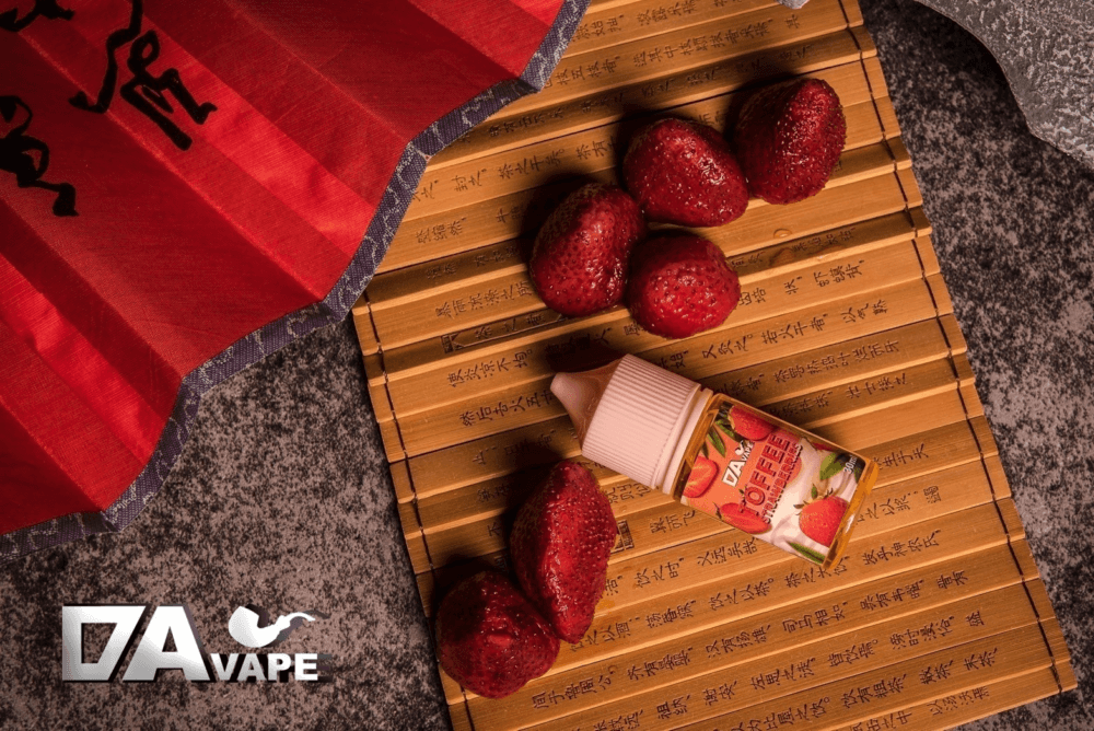 草莓太妃糖 大/小煙油 30ML/60ML 甜而不膩奶糖風味果味煙油推薦