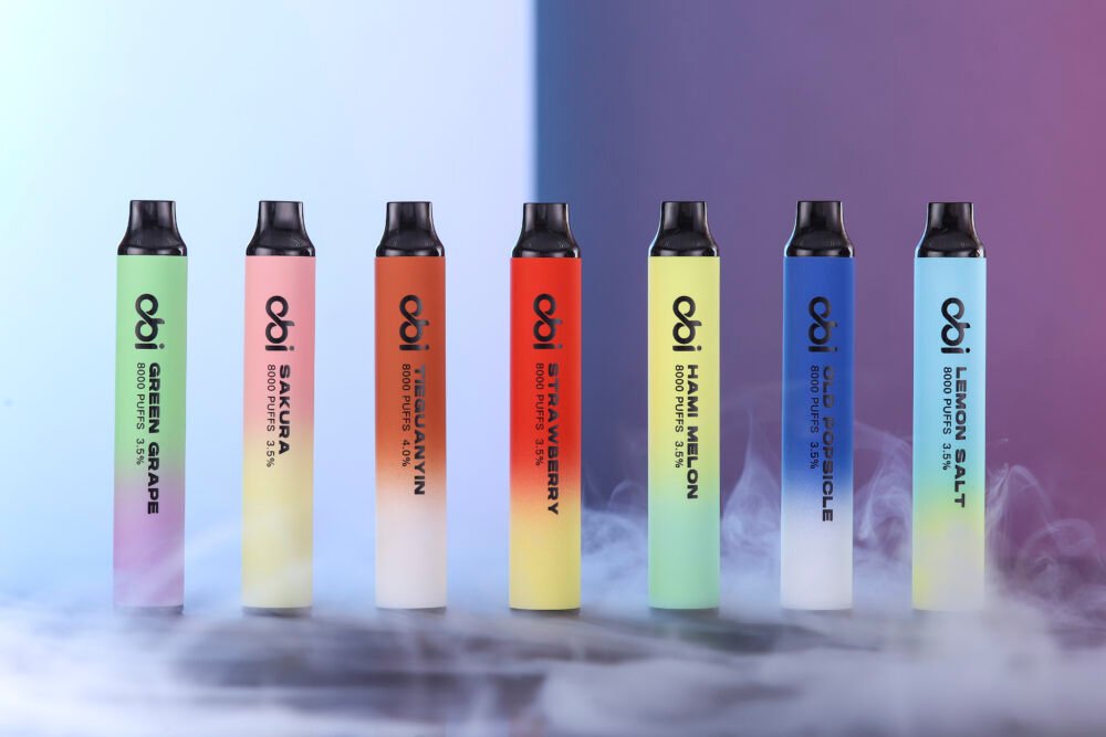 【OBI】 8000口一次性/拋棄式電子煙｜13ml大容量×27種爆款口味