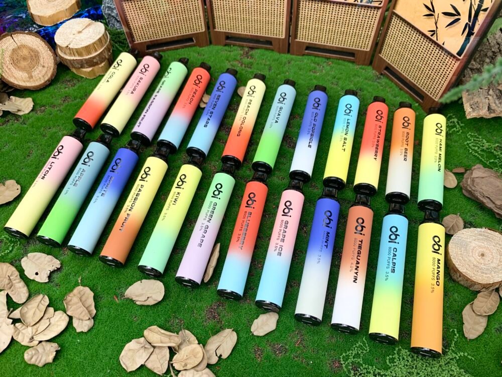 【OBI】 8000口一次性/拋棄式電子煙｜13ml大容量×27種爆款口味