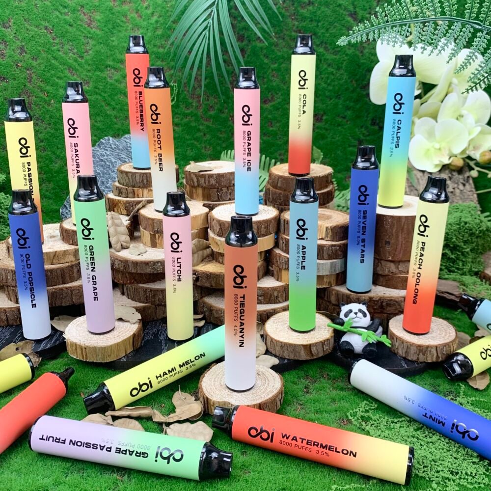 【OBI】 8000口一次性/拋棄式電子煙｜13ml大容量×27種爆款口味