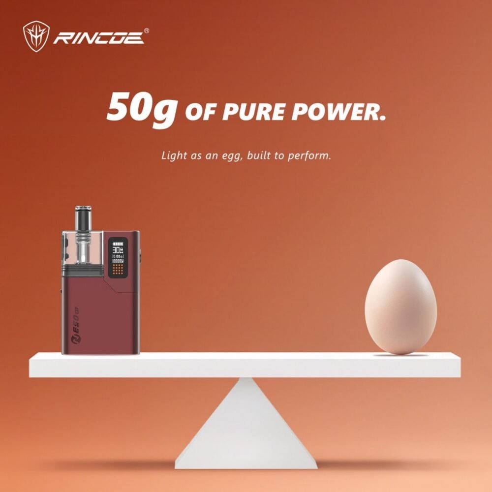 【小煙主機】RINCOE NESO ET｜1400mAh｜氣流＋按鍵雙啟動