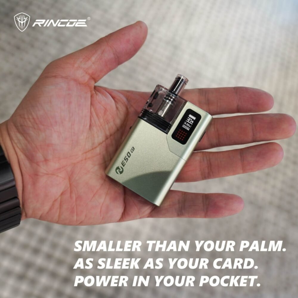 【小煙主機】RINCOE NESO ET｜1400mAh｜氣流＋按鍵雙啟動