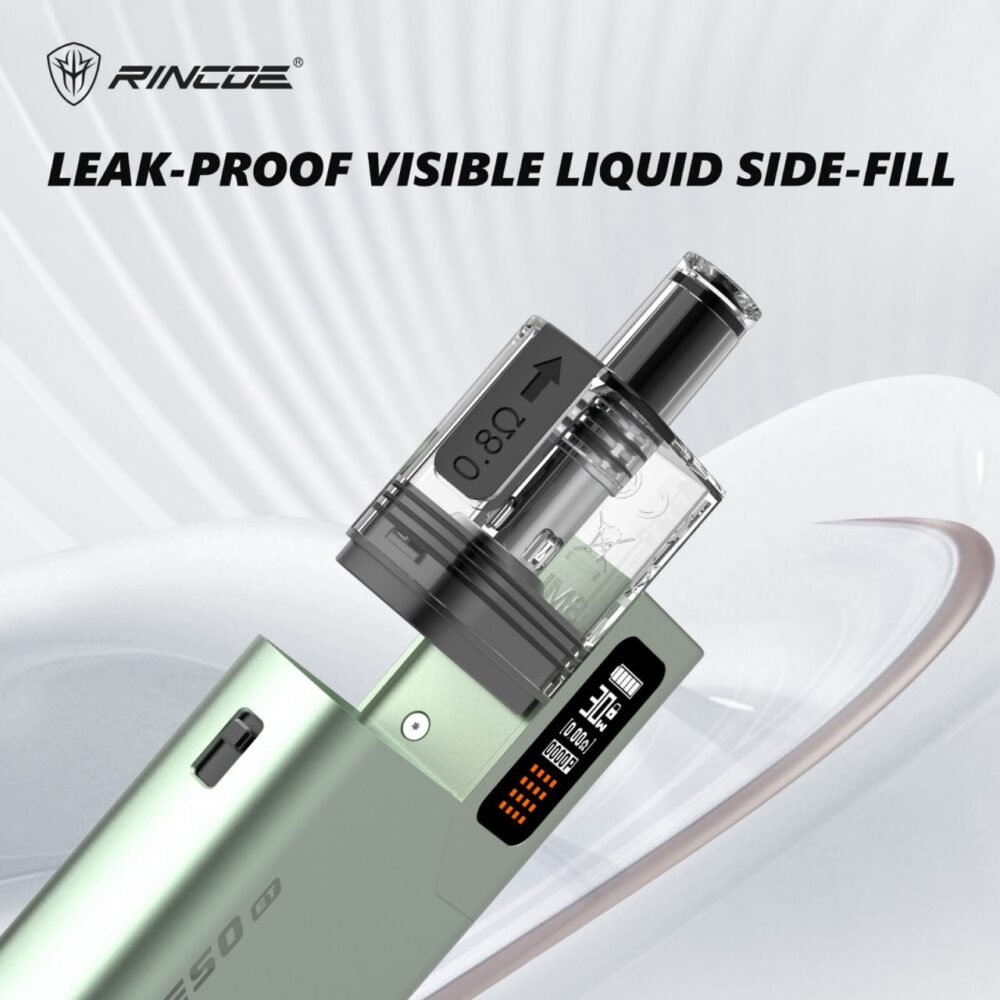 【小煙主機】RINCOE NESO ET｜1400mAh｜氣流＋按鍵雙啟動