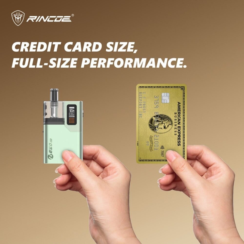 【小煙主機】RINCOE NESO ET｜1400mAh｜氣流＋按鍵雙啟動